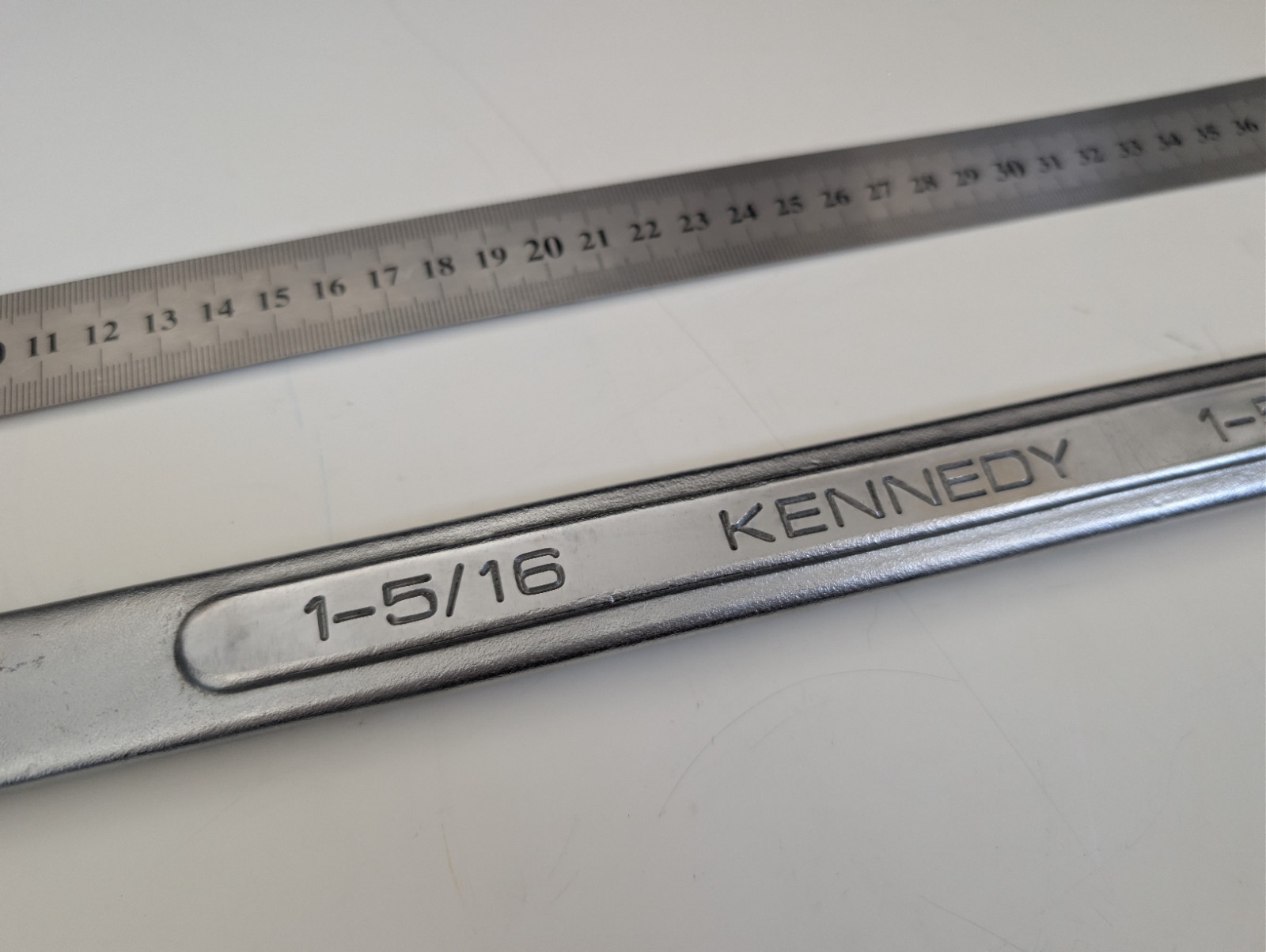 Kennedy industrial measuring rule and spanner